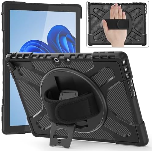 Zenrich Case for Surface Pro 11 2024 / Pro 10 / Pro 9 13 inch, Black