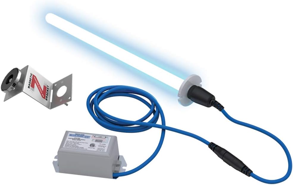 Blue Tube UV-C Light Air Purifier for HVAC Systems
