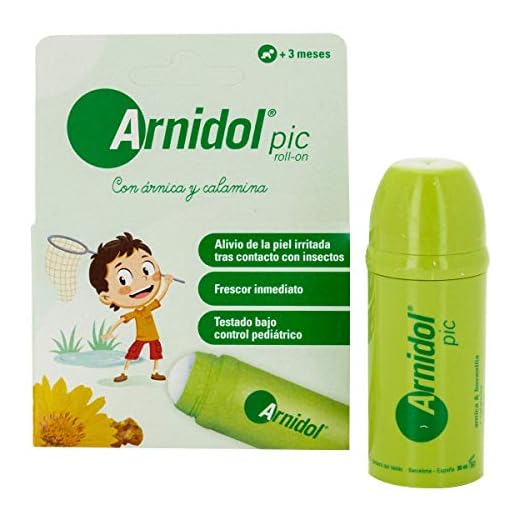 Arnidol - Pic Roll On, Alivio y Frescor de la Piel tras contacto con insectos, para Niños - 15 ml