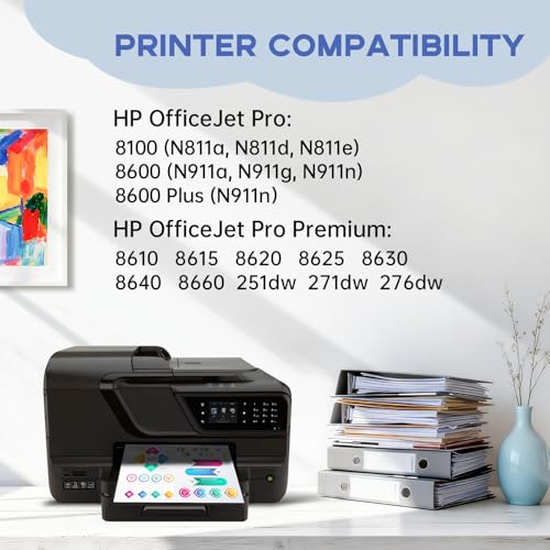 Image of Miss Deer 3 Pack 951XL Color Ink Cartridges High Yield for HP 950 951 Ink