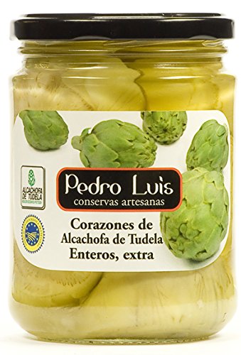 Corazones De Alcachofa De Tudela Enteros Extra Pedro Luís 410G