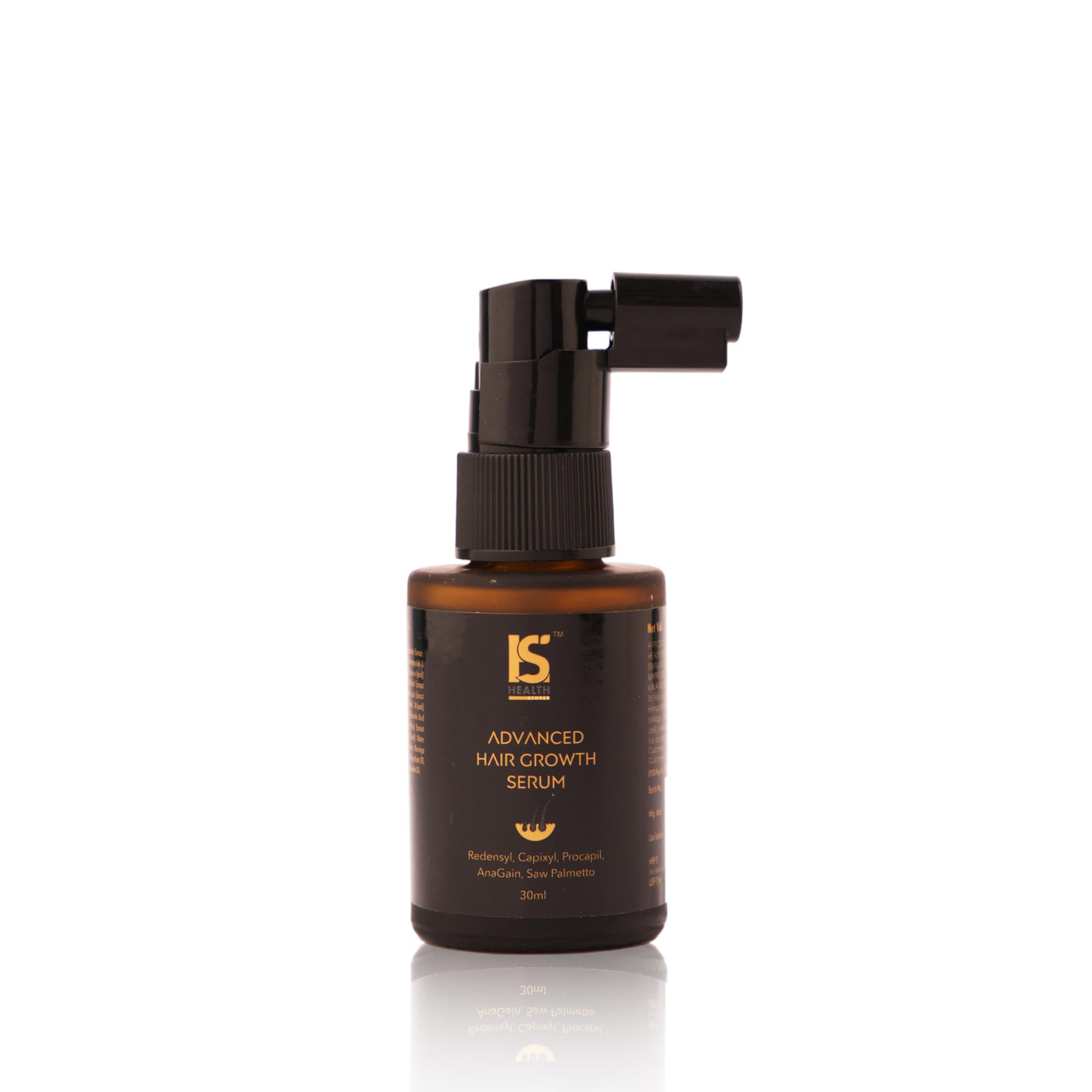 Healthstores Advanced Hair Growth Serum - 30 ML | 3% Redensyl + 5% Capixyl + 3% Procapil + 2% AnaGain + 5% Saw Palmetto | Boosts Hair Density & Targets Stem Cells | Strengthens Folicles & Inhibits DHT | Prevents Hair Loss & Improves Scalp Circulation | Simulates New Hair Growth | Natural DHT Blocker | Prevents DHT Binding with Hair Folicles |-image-42