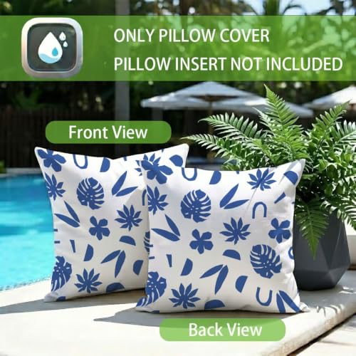 Housses coussin 40x40 extérieur imperméables double face finition invisible - 7