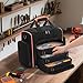 Marscamd Tool Bag with 3 Removable Cases, 2 Layers Tool Tote for Hand Tools, Black with Red Binding