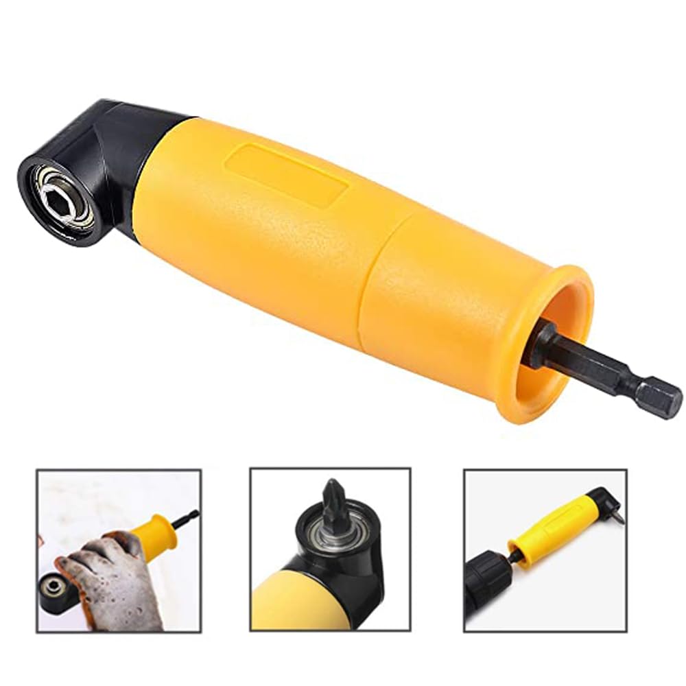 Adattatore Angolo 90° Per Trapano E Avvitatore - Per Spazi Stretti, Attacco 6,35mm - Foto 3