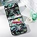 Vera Bradley Women's Cotton Hanging Travel Organizer, Fresh-Cut Floral Green, One Size