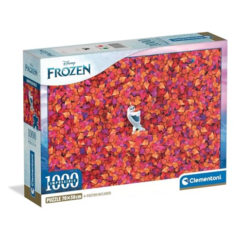Puzzle Compact 1000 pièces : Impossible La Reine des Neiges Clementoni Puzzles - vue 3