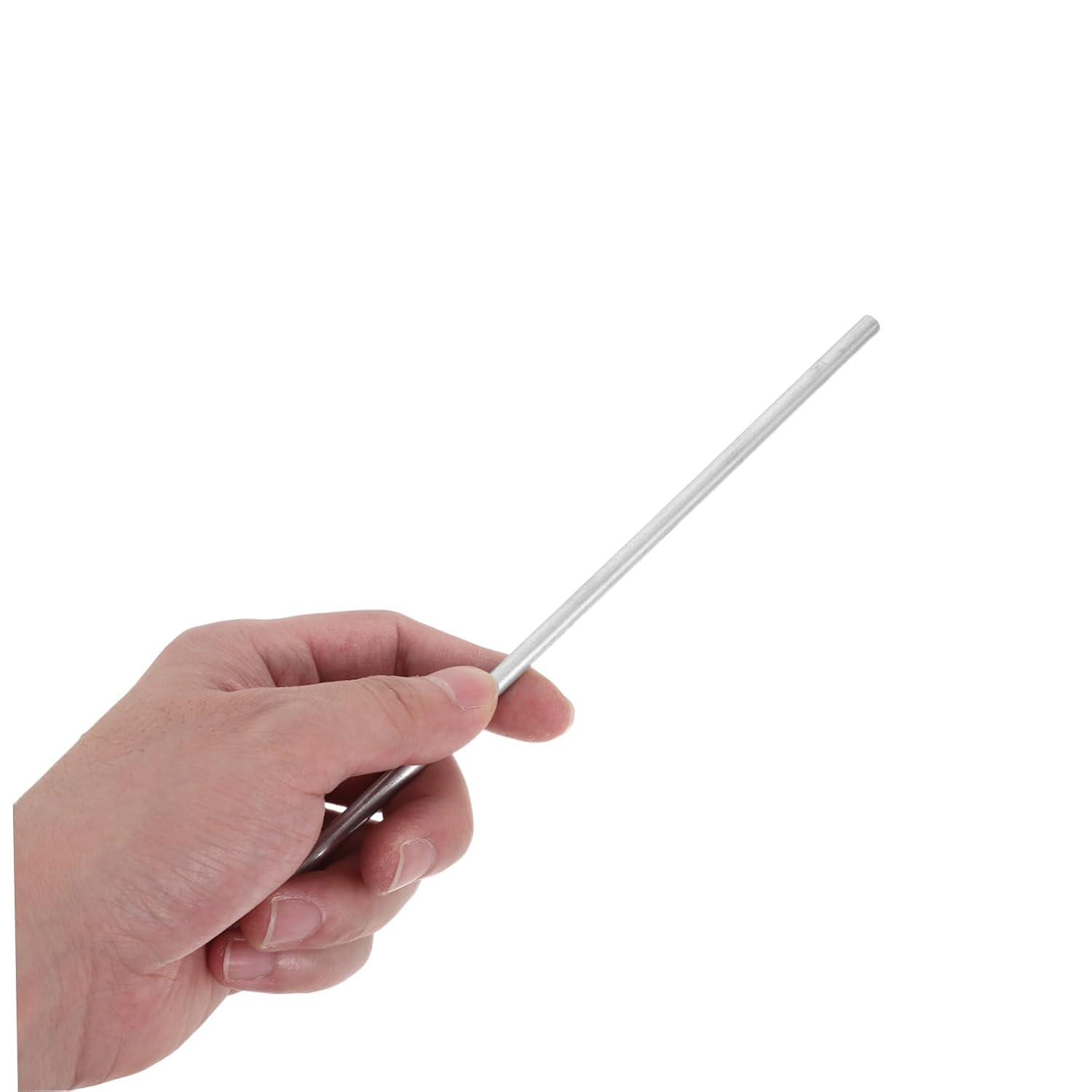 4pcs Aluminum Thermal Conductivity Rods for Stem Physics Experiment and Heat Transfer Demonstration, Silver Heat Conductivity Tools with Enhanced Compatibility for DIY Science
