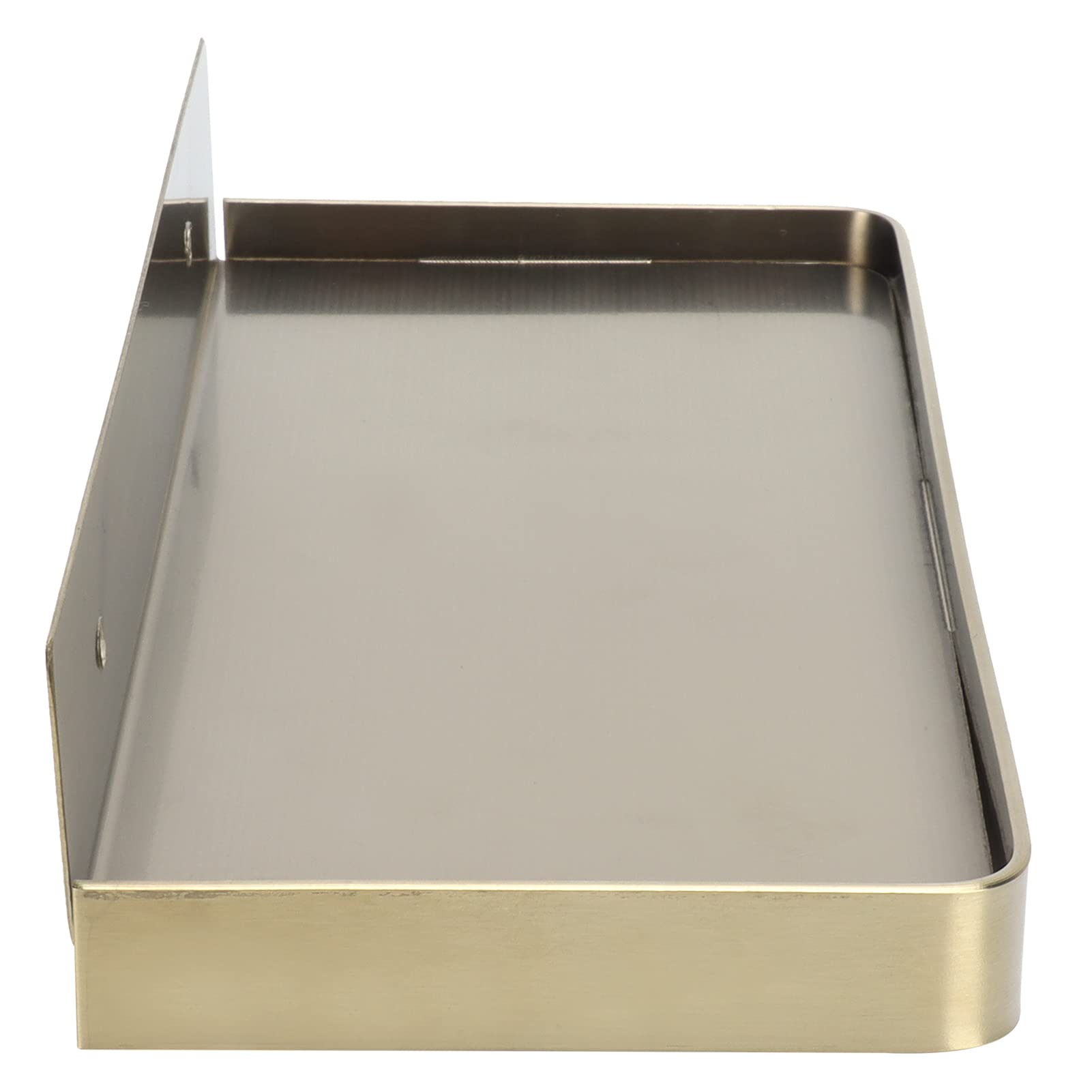 Supporto da parete in acciaio inox per bagno, mensola per telefono, accessorio per interni, 185 x 90 mm (lucido)