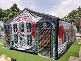 10x5x3.5m Gaint Inflatable Maze Game Halloween Inflatable Haunted House for Fun