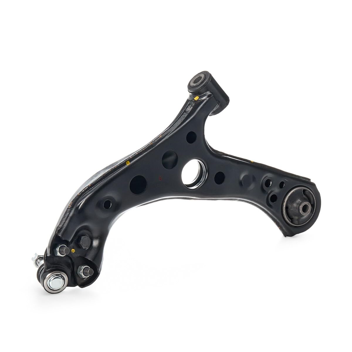 RIDEX 273C3233 Barra oscilante de suspensión de ruedas Delantero Derecha con apoyo de caucho con rótula de suspensión/carga Compatible con TOYOTA Corolla XII Familiar E210