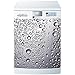 Produktbild StickersNews 54835 Aufkleber für Spülmaschine, Wassertropfen-Motiv, 60 x 60 cm