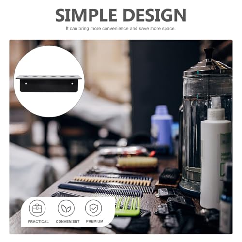 Organiseur de ciseaux de coiffure Mipcase mural pour un comptoir de barbier net