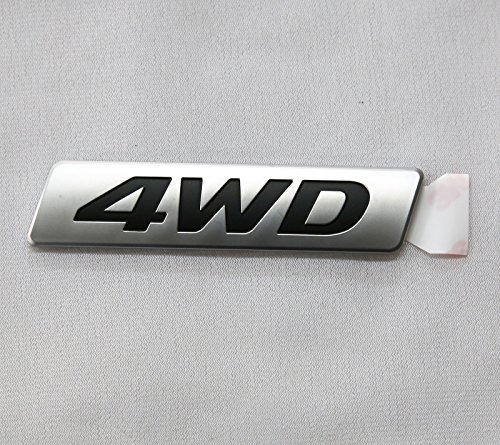 Image of HYUNDAI Genuine 863402W000 Trunk 4WD Emblem Badge for Santa Fe 2013+