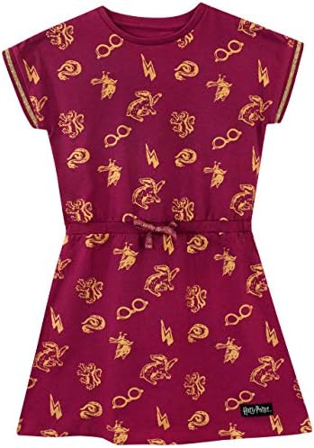 Harry Potter Dress | Girls Summer Dress Girls’ Dresses Size 6 Red