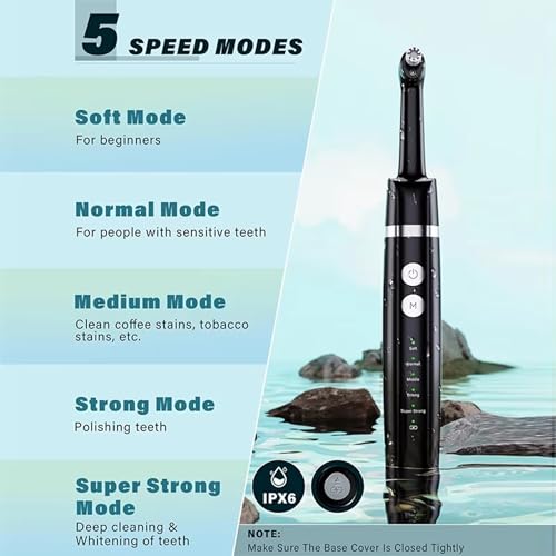 Image of MEDITIVE Tooth Polisher,Teeth Polishing Kit for Daily Cleaning Polishing USB Rechargeable Dental Polisher