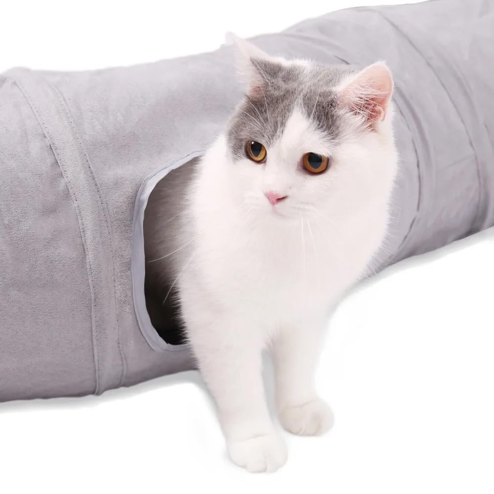 Tube De Jeu Pliable Pour Chat Tunnel Pour Chat De 10,5 Pouces De Diamètre