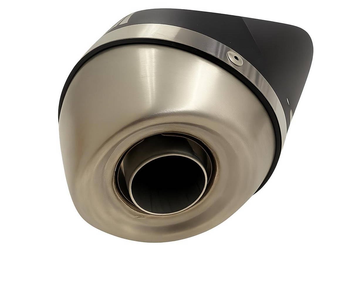 Arrow Edizione Limitata Terminale Di Scarico In Alluminio Nero Compatibile con modello Honda Xl 750 Transalp 2025