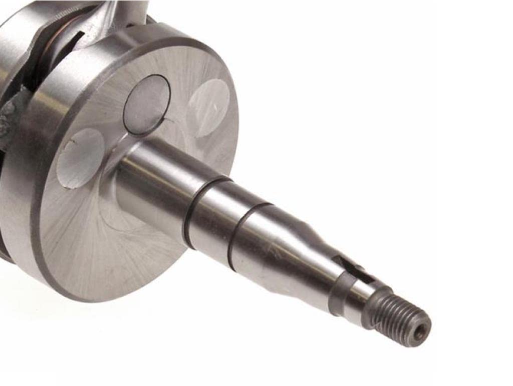 Tuning Vollwangen Kurbelwelle passend für Yamaha Aerox, MBK Nitro, Neos – 50ccm 2-Takt Minarelli Motoren, Kolbenbolzendurchmesser 10mm