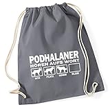tatratea 62 100% Baumwolle 140g/m² Mit Kordel, als Rucksack tragbar