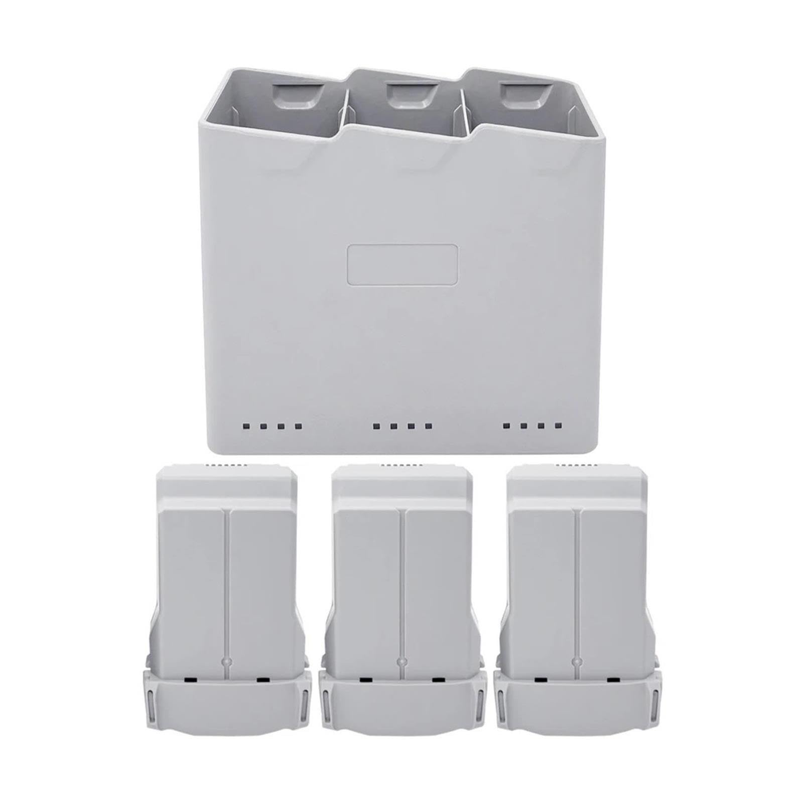 3 batterie + hub di ricarica, compatibile con DJI, Mini 4 Pro Mini 3 Pro