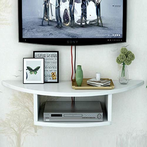 WiFi-Router Set-Top-Box TV-Regal zur Wandmontage Schwimmendes Regal TV-Schrank Wand Hintergrund Speicher Medienkonsole Für DVD- /