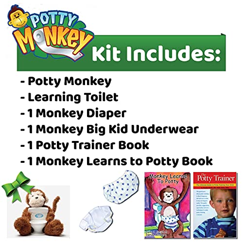 Potty Monkey - Potty Training Toy And Toilet Training Books - Thumbnail 7