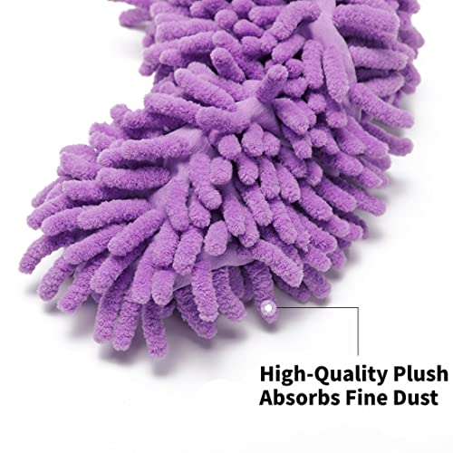 20 Pieces Mop Slippers For Floor Cleaning,Dusting Slippers Washable Reusable,Mop Socks Cleaning Slippers For Women Men Cleaning Mop Tool For House Kitchen Bathroom Office #TOP2