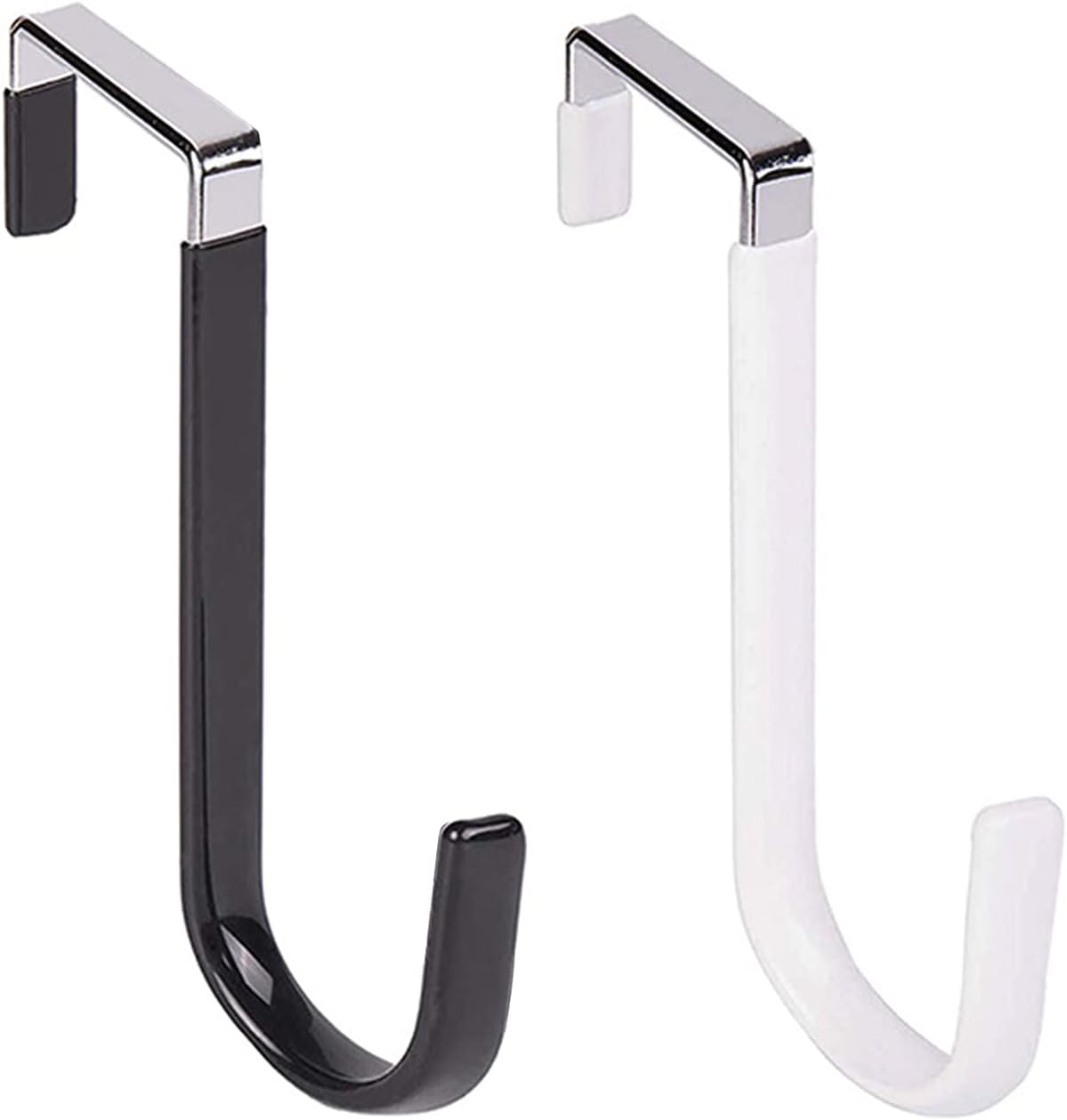 ZWMBYN Steel Short Hook Bracket for Door Pendant Wreath, 5 inch Metal Wreath Hanger for Christmas Decoration Rack Single Hook, Metal Straight Hook Practical Clothes Towel for Home : Home & Kitchen