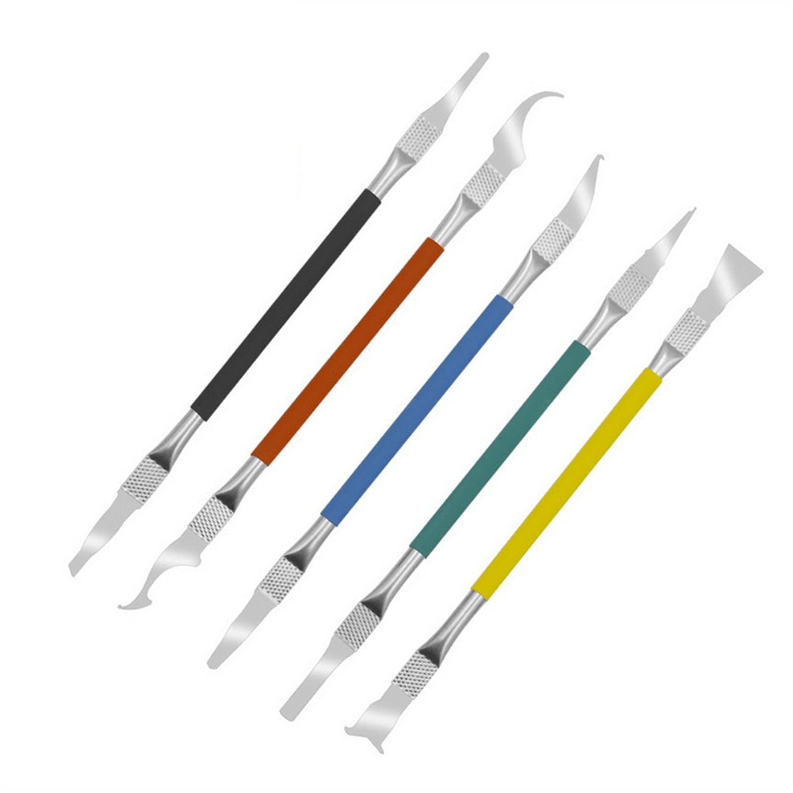 RIMOAL 8 In 1 Repair Thin Tools Set IC CPU Metal Burin To Remove For Mobile Phone Computer CPU NAND IC Repair DIY (Color : 8 pcs) (Color : 5 Pcs)