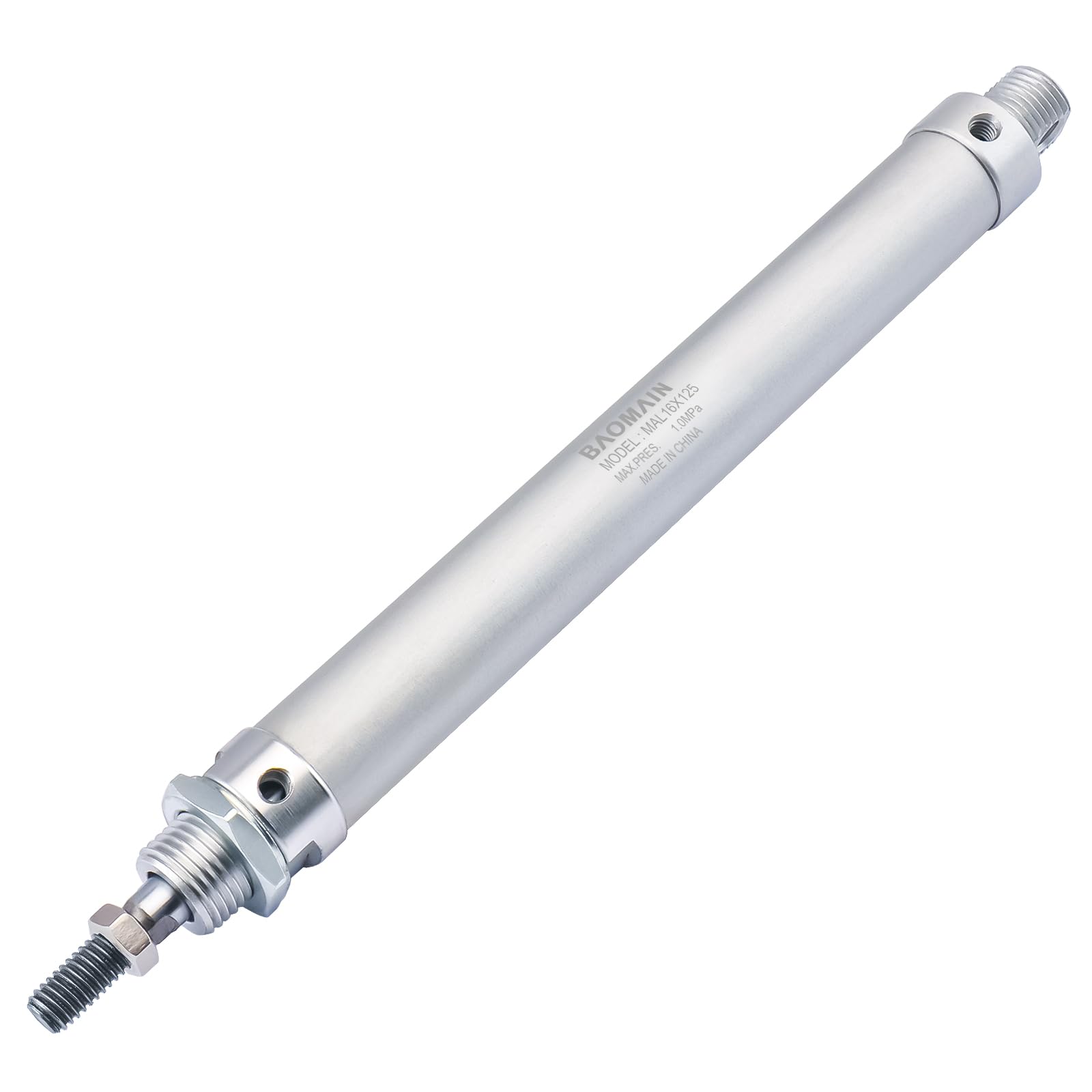 BAOMAIN Mini Pneumatic Air Cylinder 1" Bore 5" Stroke MAL 25x125 — Amazon image 14