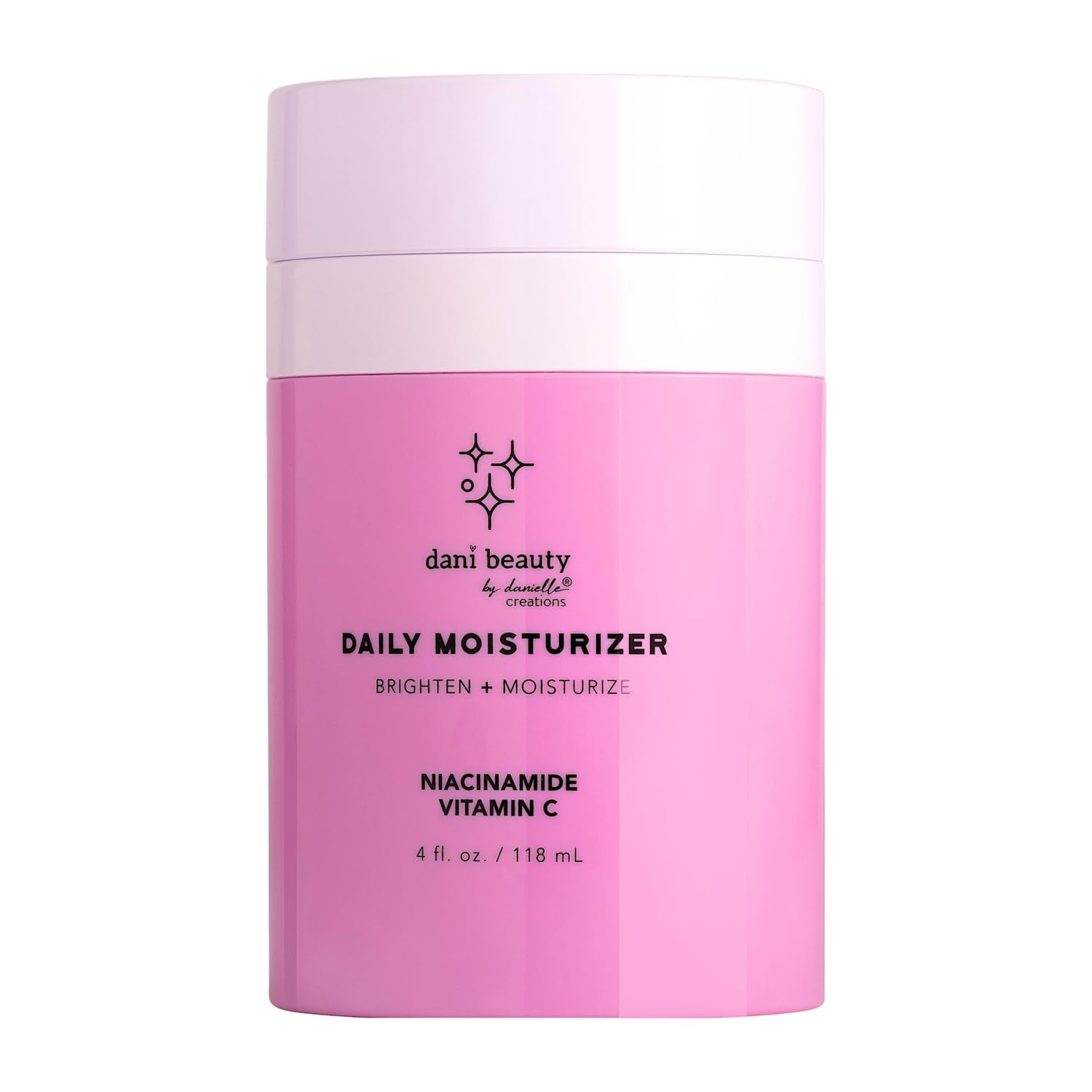 Generic Dani Beauty Daily Moisturizer with Niacinamide and Vitamin C, Brightening Face Cream, 4 Fl Oz