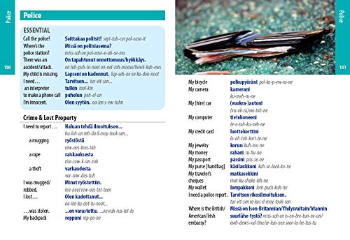 Berlitz Phrase Book & Dictionary Finnish (Bilingual dictionary)