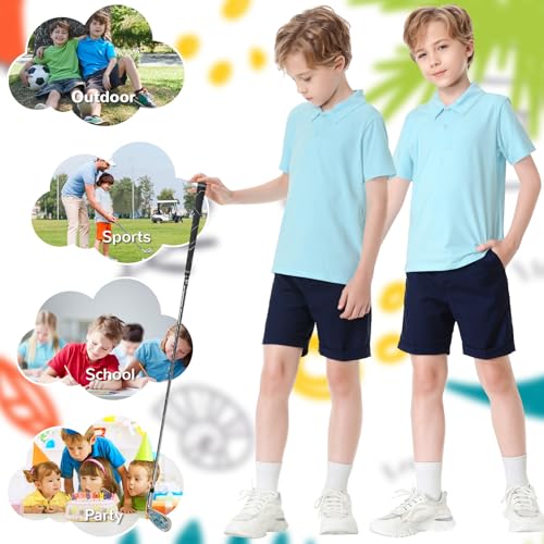Image of Dreammonkey 2T-16Years Stain Resistant Polo Golf T-Shirt School Uniform