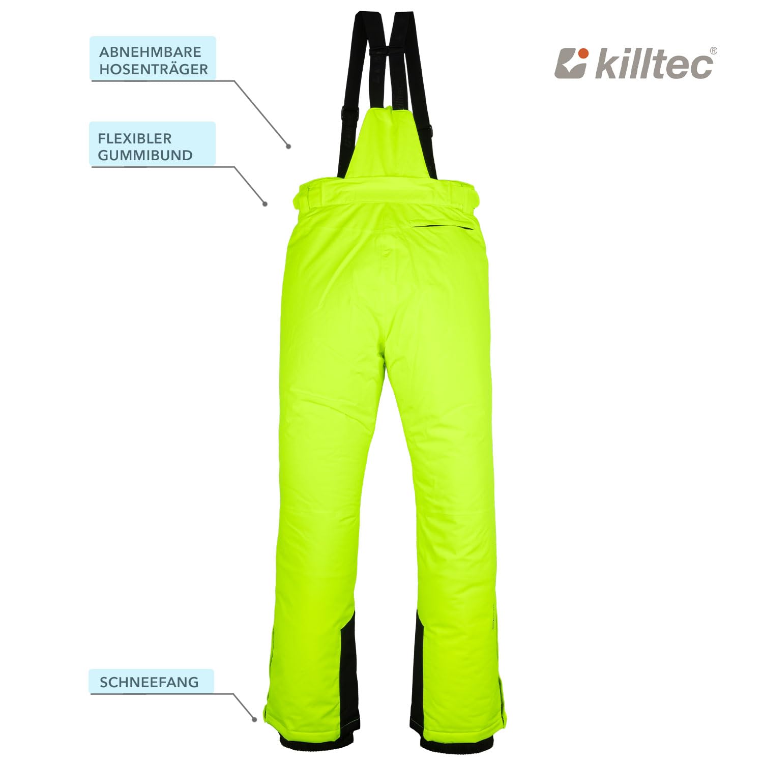 Killtec Jungen Skianzug - wasserdicht 10.000 mm Wassersäule - PFC frei - Skijacke mit Schneefang, Skihose mit Kantenschutz - atmungsaktive Membran