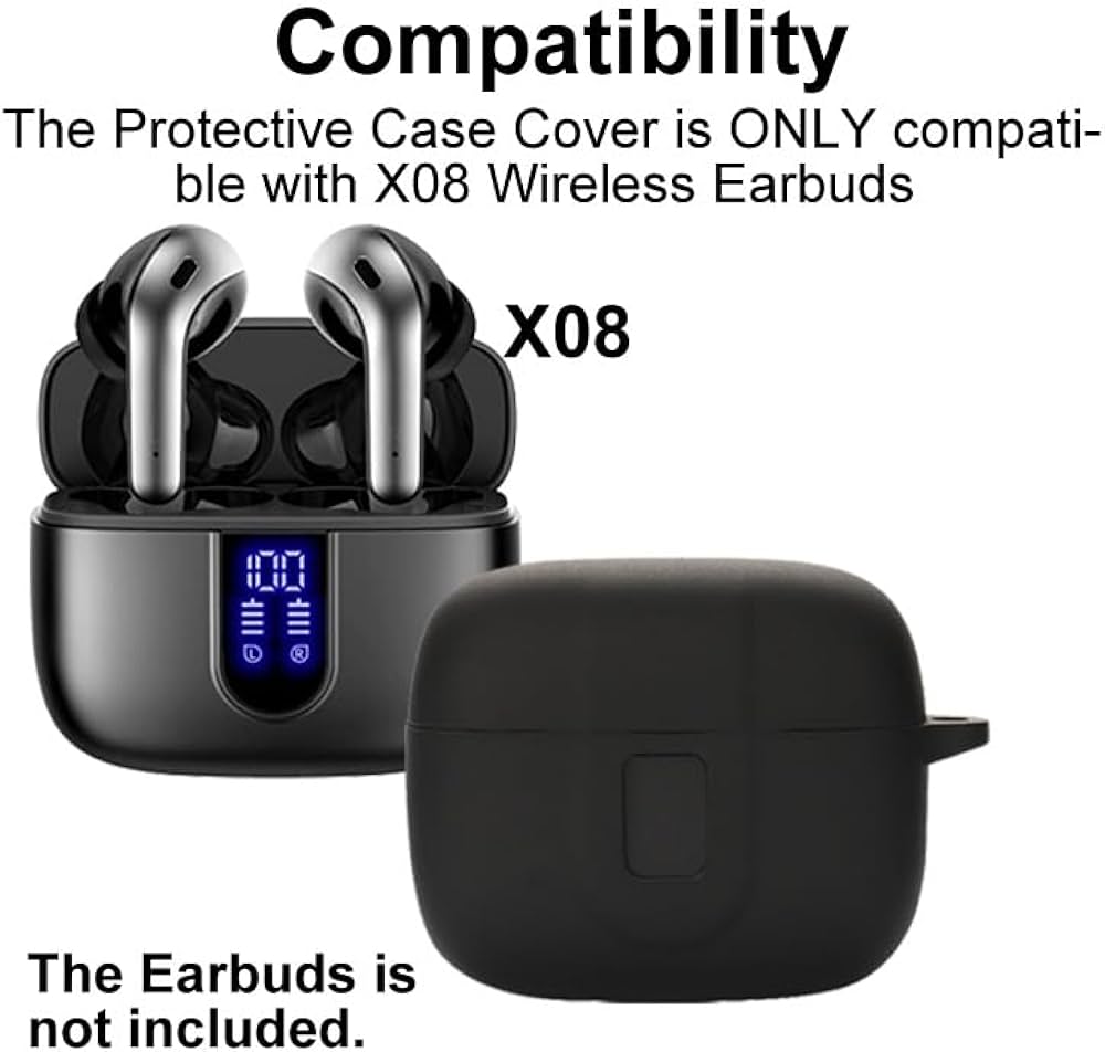 イヤホン MGA Wireless Earbuds Case Amazon.com: smaate Earbuds Case Compatible with TAGRY X08