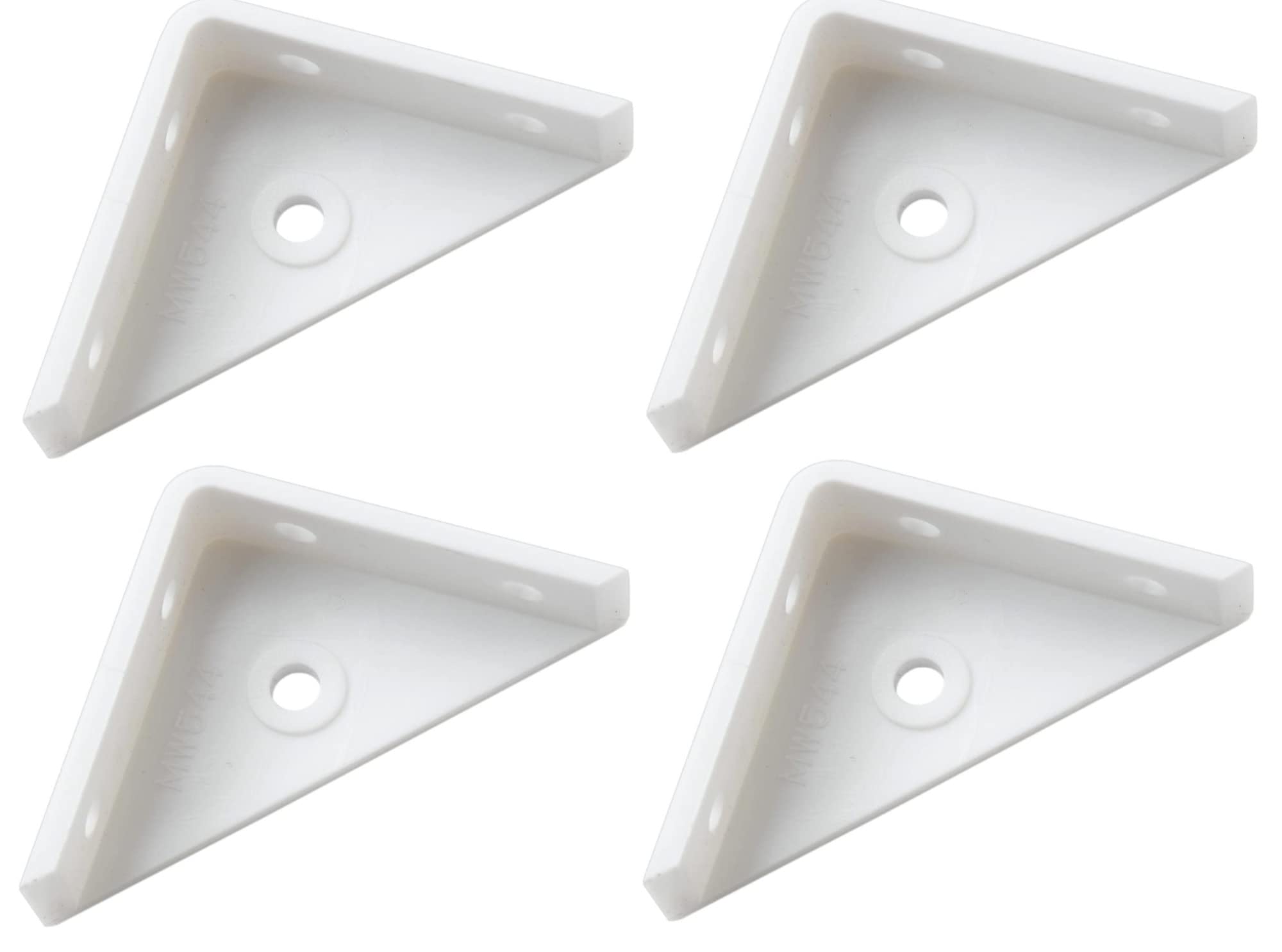 DIY Corner Brackets 20-Pack L Brackets With Screws - 1.57x1.57" Black Corner Braces For Wood Furniture & Shelves Small Corner Shelf-141434