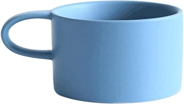 Habiba Drink Cup 200ML/7OZ Coffee Mug, Microwaveable Mug Couple Cup, Multifunctional Mugs for Coffee Milk Tea, Creative Exquisite Tea Cup Exquisite