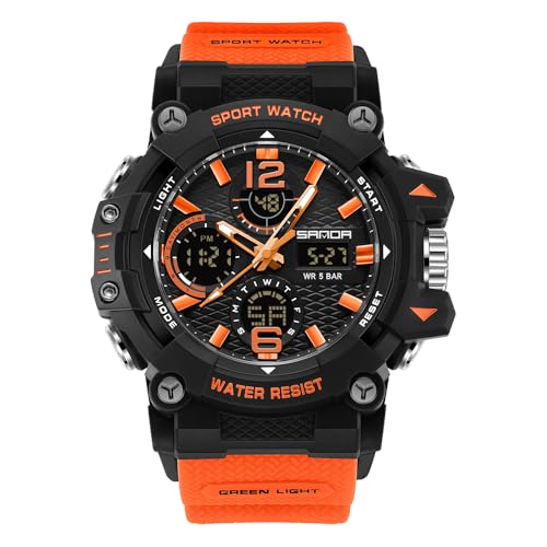 Montre numérique multifonction pour homme actif cherchant la solidité - 3