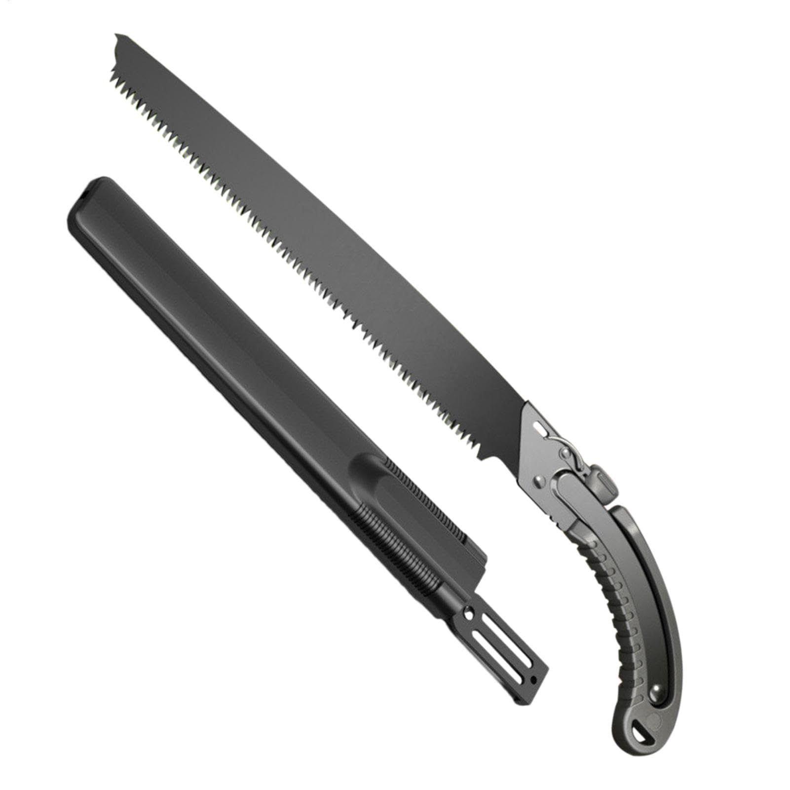 Sierra de mano para cortar árboles Sierra de mano robusta multiusos para | Herramienta de corte para madera Herramientas de carpintería para poda y tala, cortador de árboles versátil y