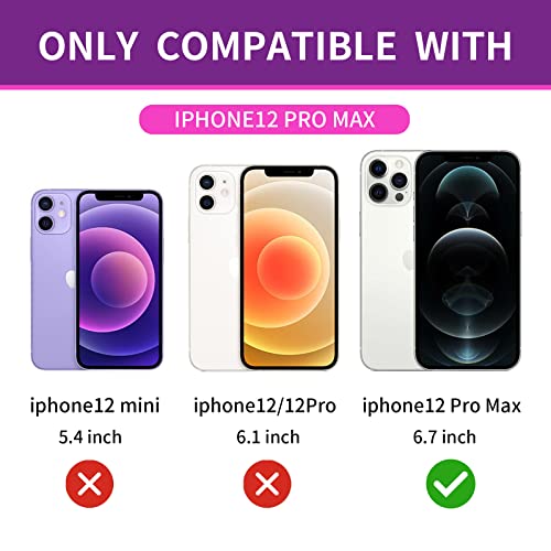 Image of 2 Pack Tempered Glass for iPhone 12 Pro Max Privacy Screen Protector | for iPhone12 ProMax 6.7inch Anti Spy Anti Blue Light Eye Protection Anti-Scratch Bubble Free Easy Installation