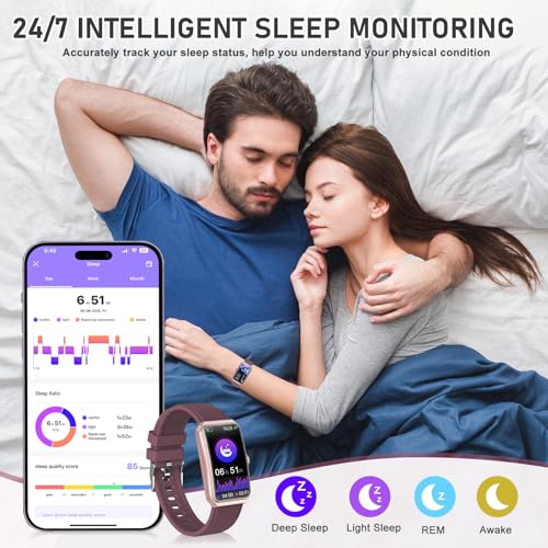Image of Fitness Tracker with 24 /7 Heart Rate, Blood Oxygen, Sleep Tracker, Waterproof Fitness Watch, Activity Tracker with Step Tracker for Women Men