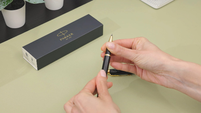 Rollerpen Parker IM Grey Collection GT fijn bij Delo