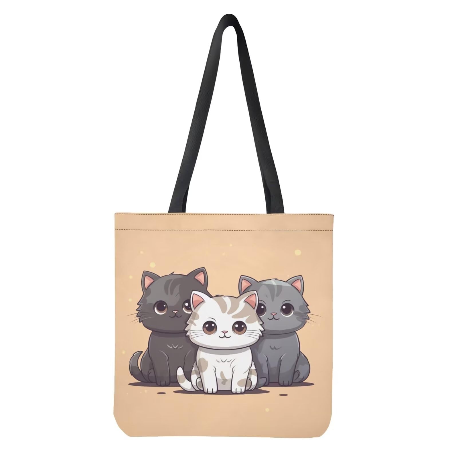 Upetstory Canvas Tote Bag Reusable Grocery Shopping Cloth Bags