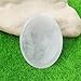 Natural Quartz Crystal Worry Stone for Anxiety Healing Crystals Chakra Thumb Stones for Anxiety Relief Meditation Clear Quartz