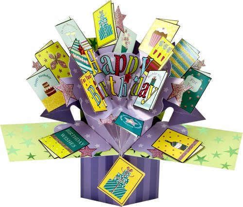 Second Nature - Biglietto Pop Up per compleanno