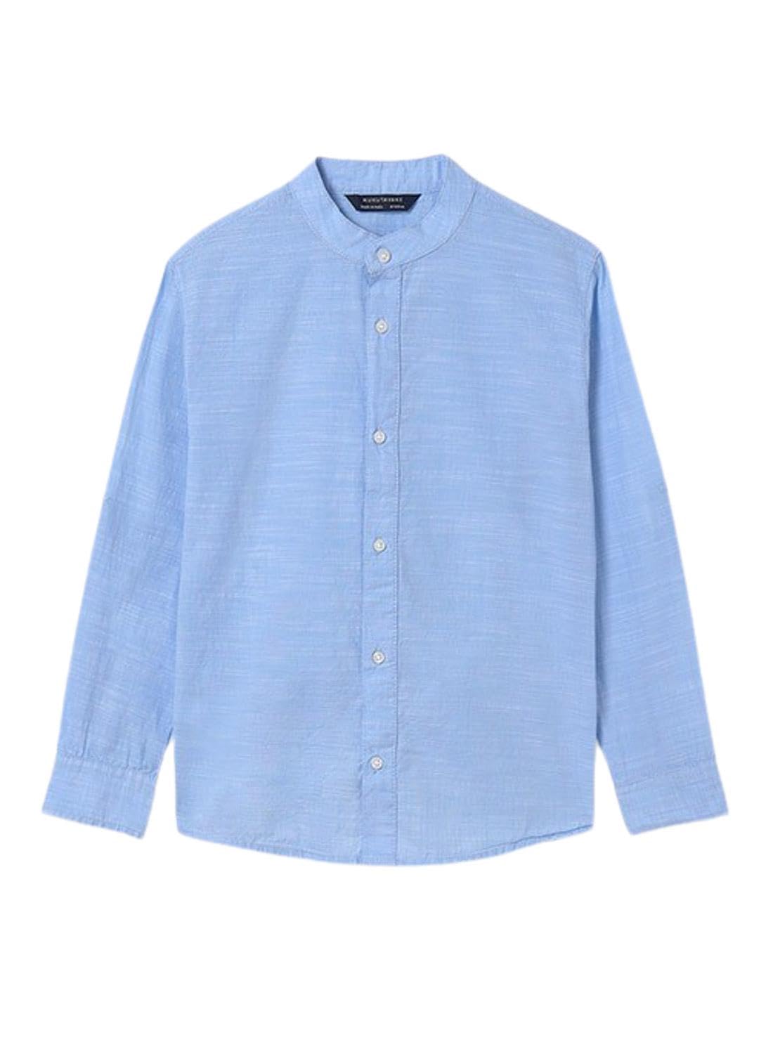 Mayoral Camisa m/l Cuello Mao para niño