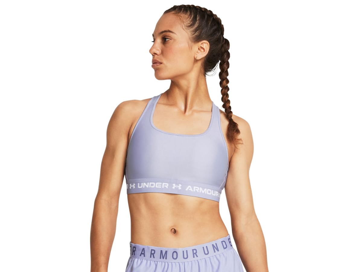 Under Armour Women's Crossback Mid Impact Sports Bra