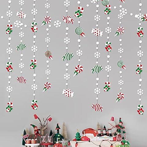 Candyland Christmas Garland by pinkblume Cover