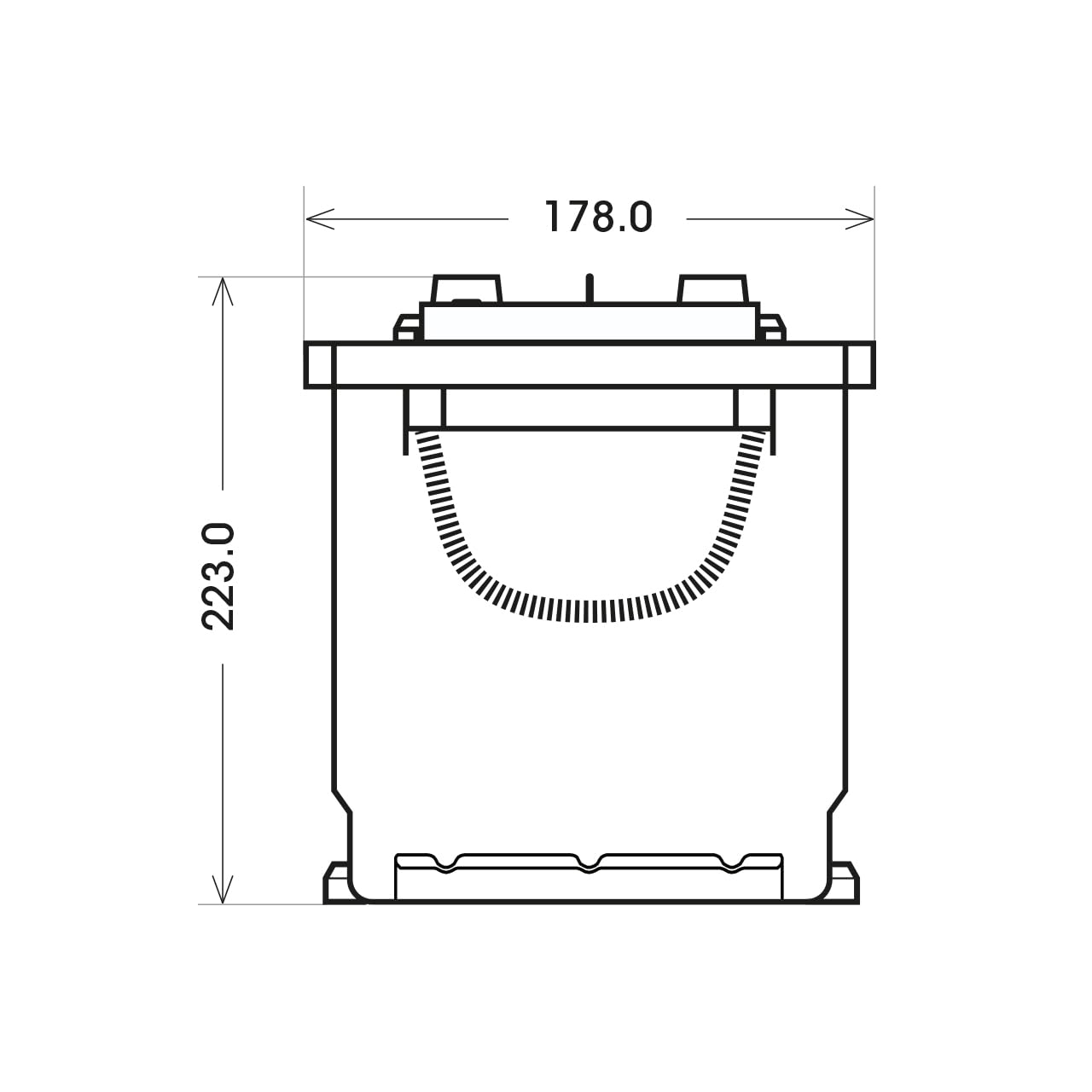 BIG Premium 64036 LKW Batterie 12V 140Ah 760A/EN - Starterbatterie für Nutzfahrzeuge, Traktor & Baumaschinen - Wartungsfrei, Gefüllt & Geladen, Rüttelfest
